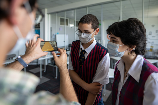 ბაქსვუდის სკოლაში, რეგიონში პირველად, VR და AR ტექნოლოგიები ინერგება